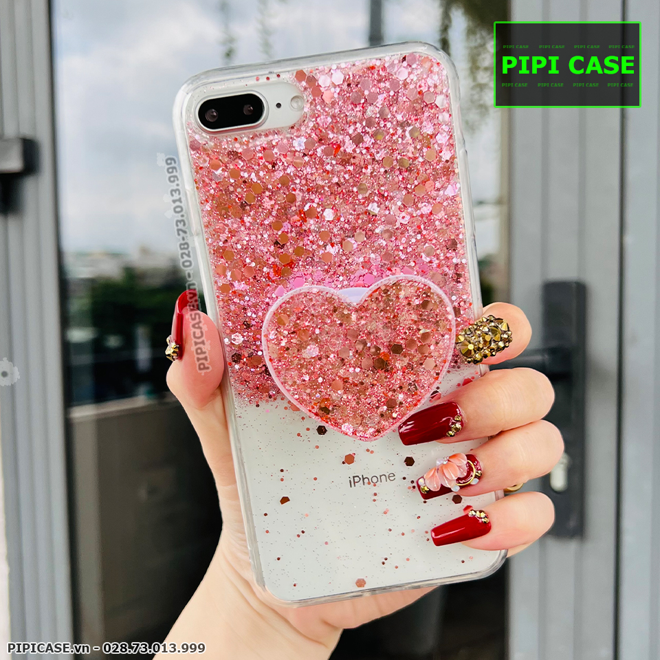 Ốp Lưng iPhone  8 Plus - Super Star - Hồng