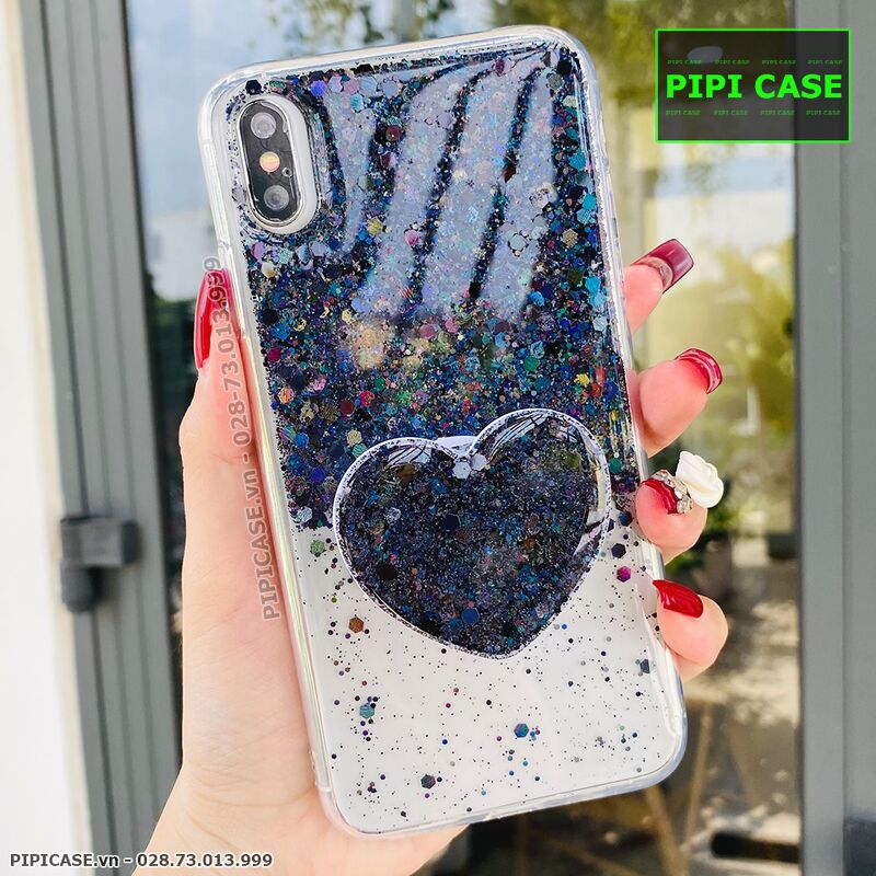 Ốp Lưng iPhone X / XS - Super Star - Đen