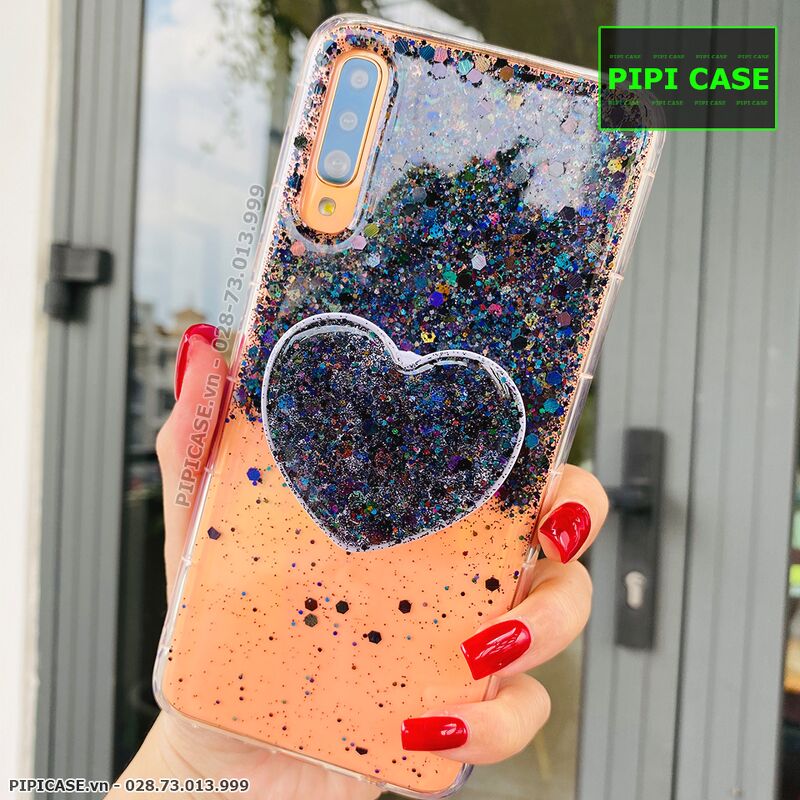 Ốp Lưng Samsung A70 - Super Star - Đen