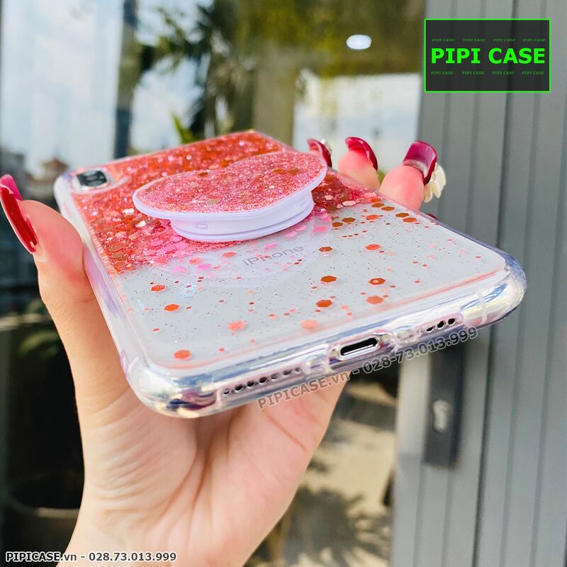 Ốp Lưng iPhone X / XS - Super Star - Hồng