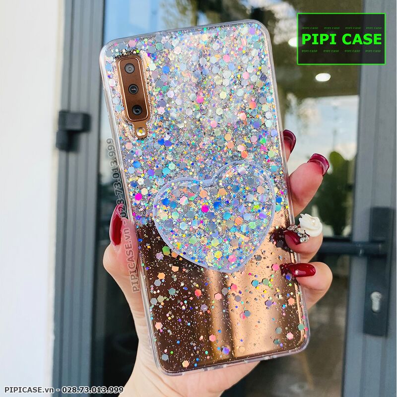 Ốp Lưng Samsung A7 2018 - Super Star - Trắng