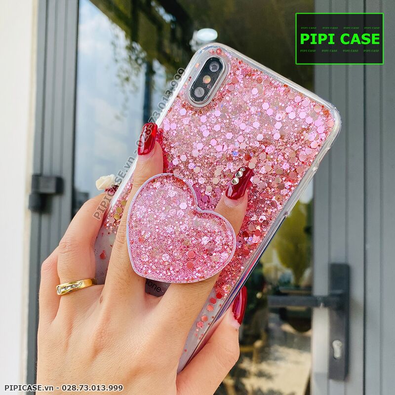 Ốp Lưng iPhone X / XS - Super Star - Hồng