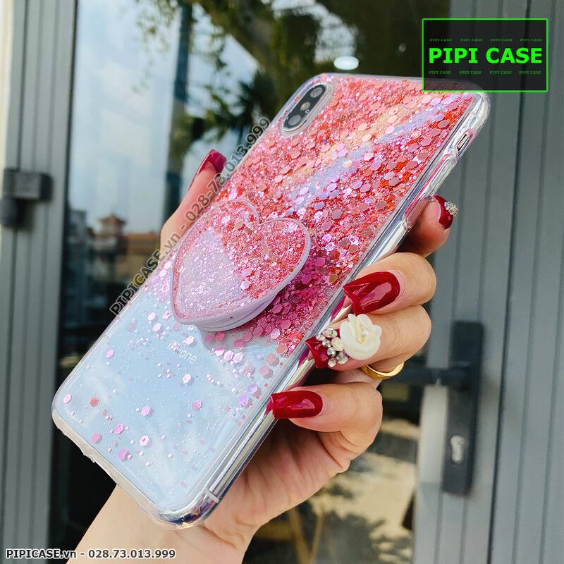 Ốp Lưng iPhone X / XS - Super Star - Hồng