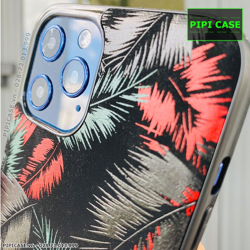 Ốp Lưng iPhone 12 Pro Max - Feathers - Đỏ