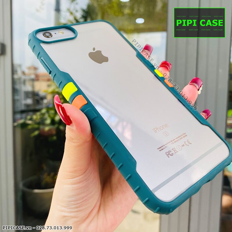 Ốp Lưng iPhone 6 Plus / 6S Plus - Running Man - Xanh Rêu
