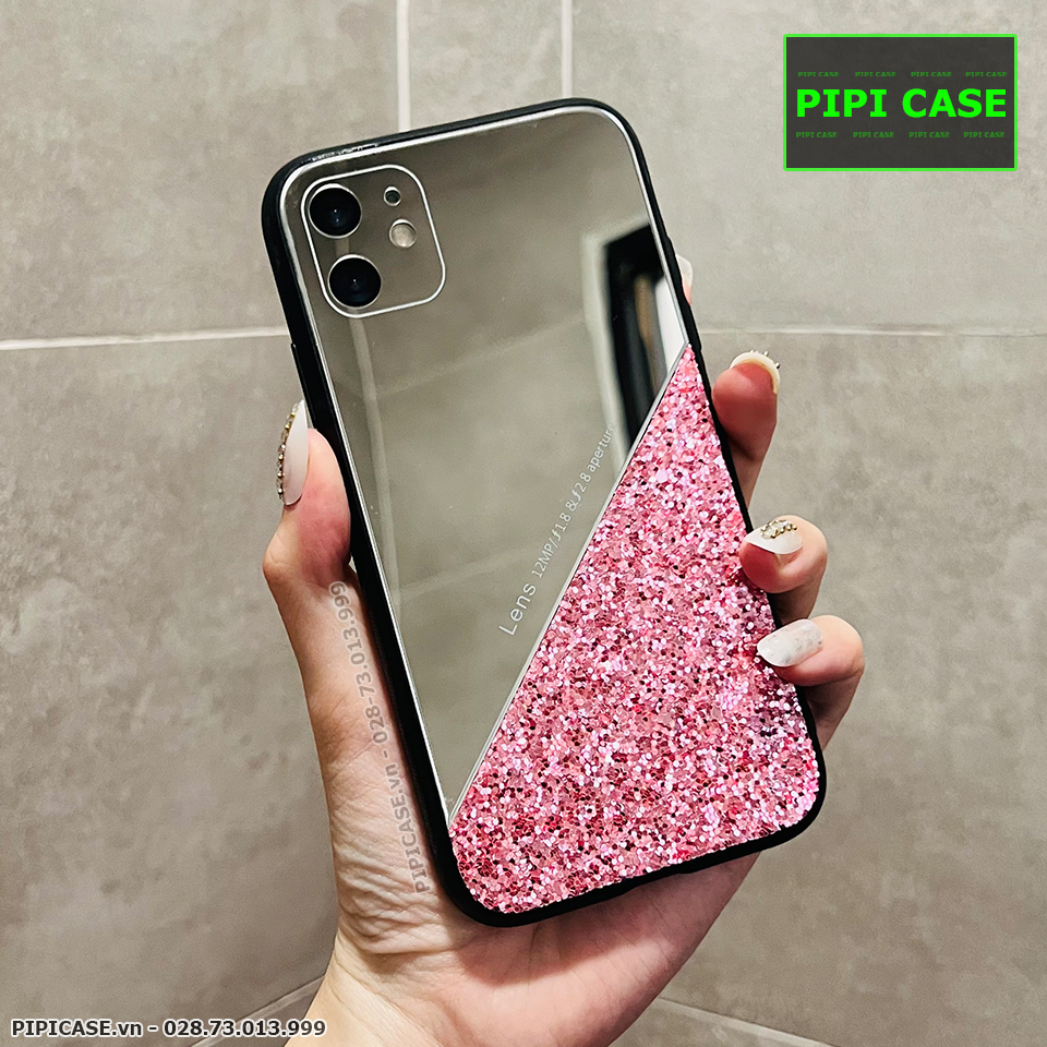 Ốp Lưng iPhone 11 - Super Diamond - Hồng