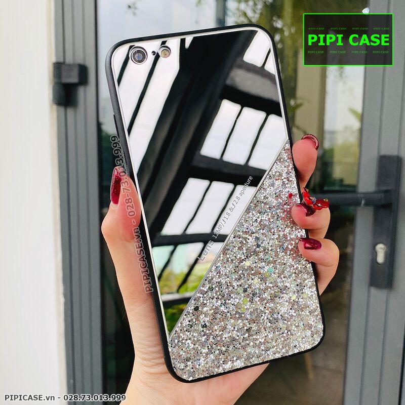 Ốp Lưng iPhone 6 Plus / 6S Plus - Super Diamond - Bạc