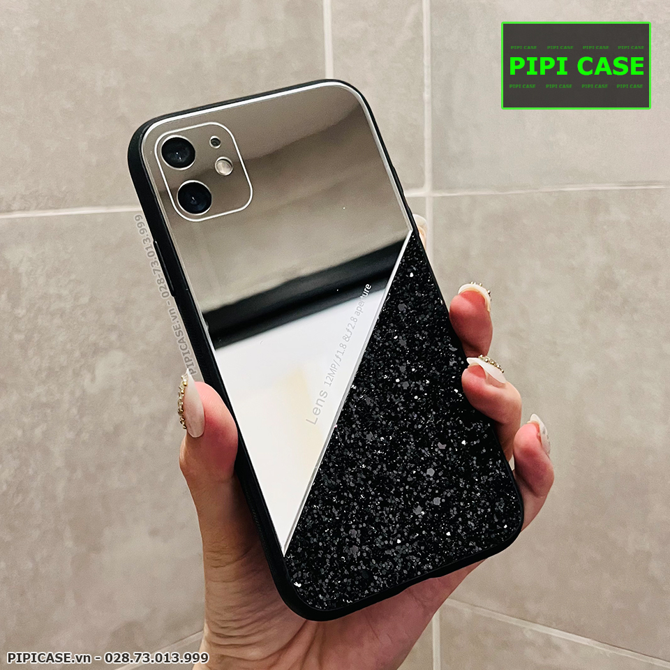 Ốp Lưng iPhone 11 - Super Diamond - Đen