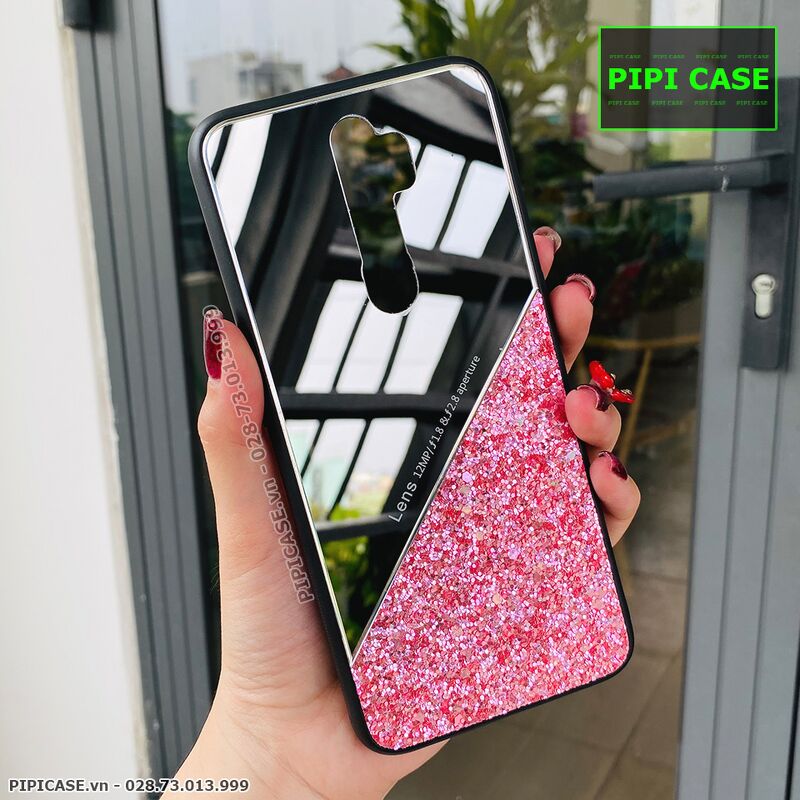 Ốp Lưng Oppo A5 2020 / A9 2020 - Super Diamond - Hồng