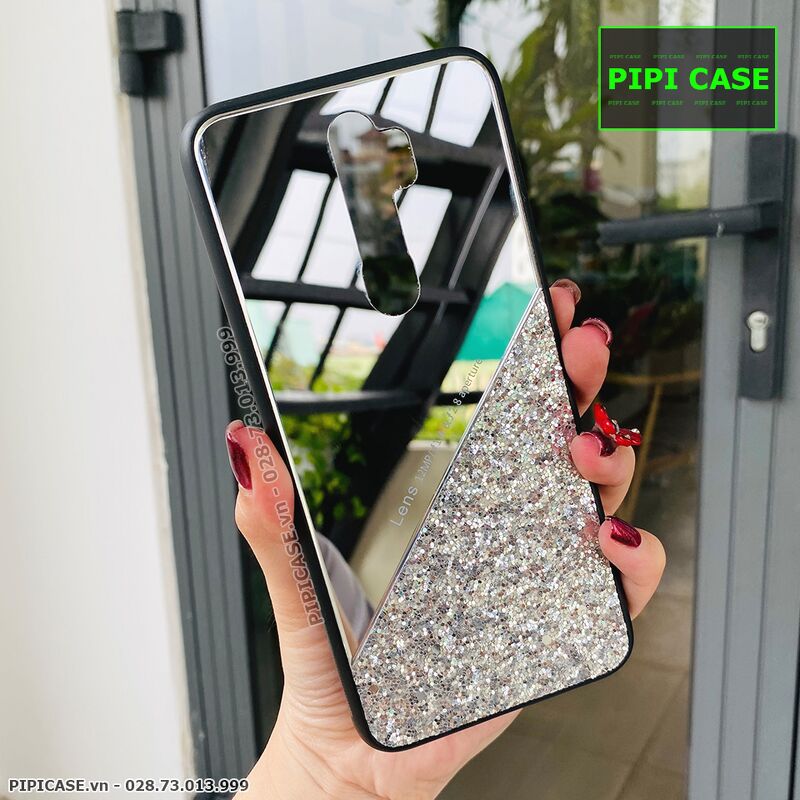 Ốp Lưng Oppo A5 2020 / A9 2020 - Super Diamond - Bạc