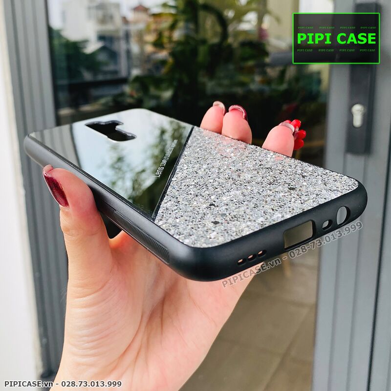 Ốp Lưng Oppo A5 2020 / A9 2020 - Super Diamond - Bạc