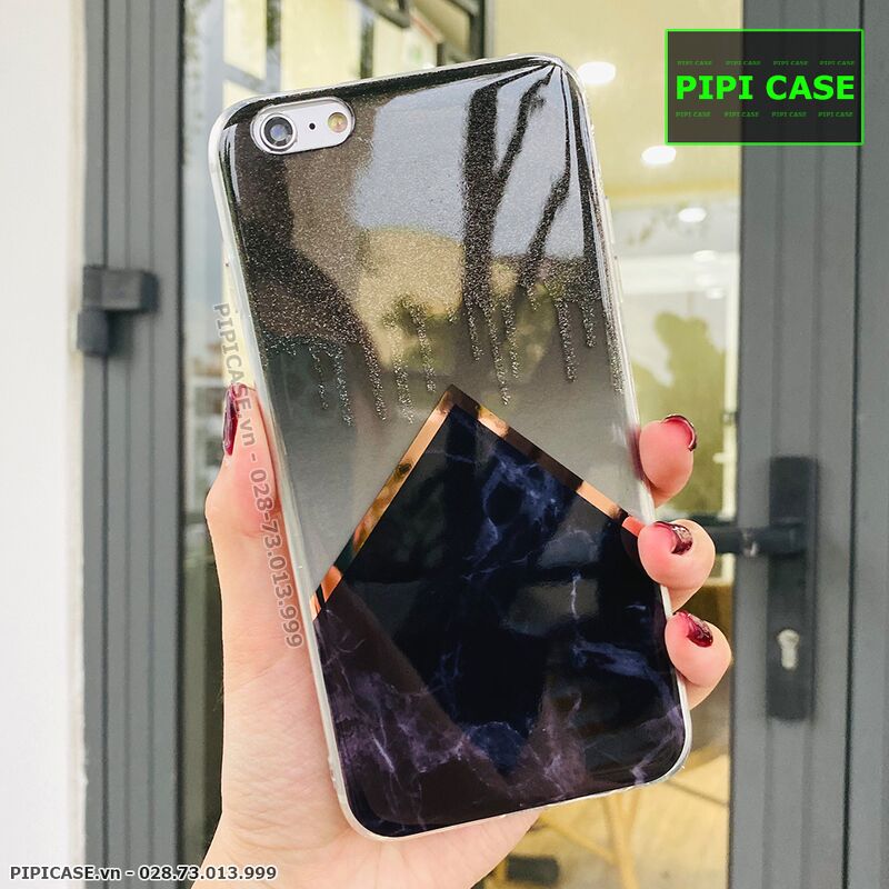 Ốp Lưng iPhone 6 Plus / 6S Plus - Sao Băng - Đen
