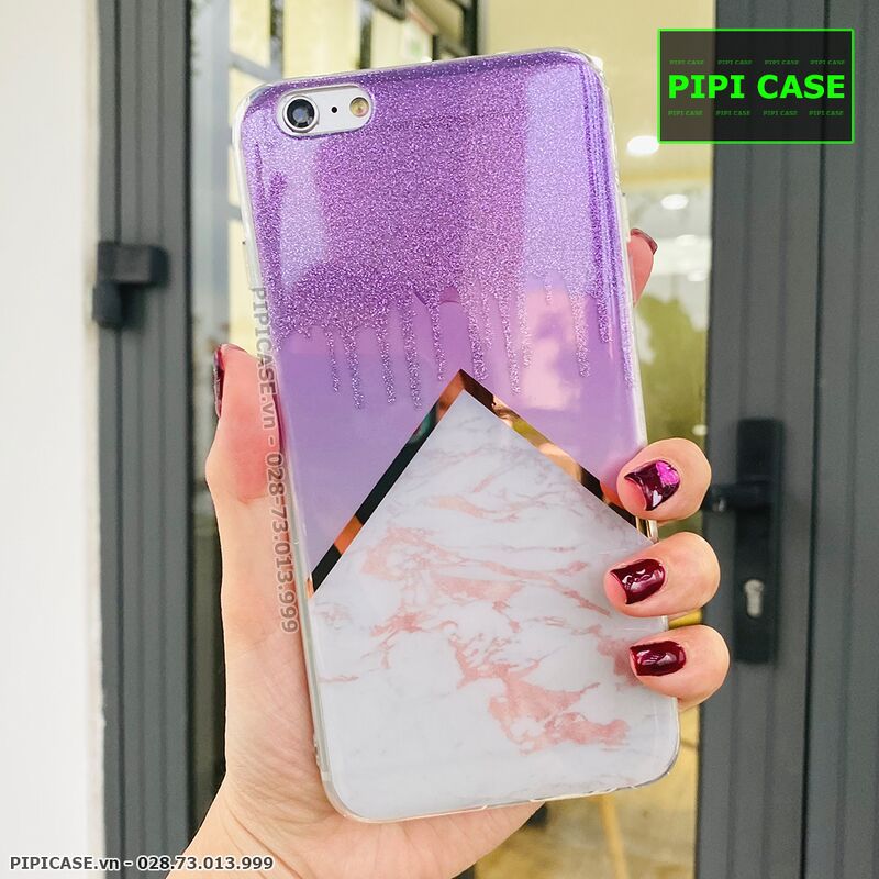 Ốp Lưng iPhone 6 Plus / 6S Plus - Sao Băng - Tím