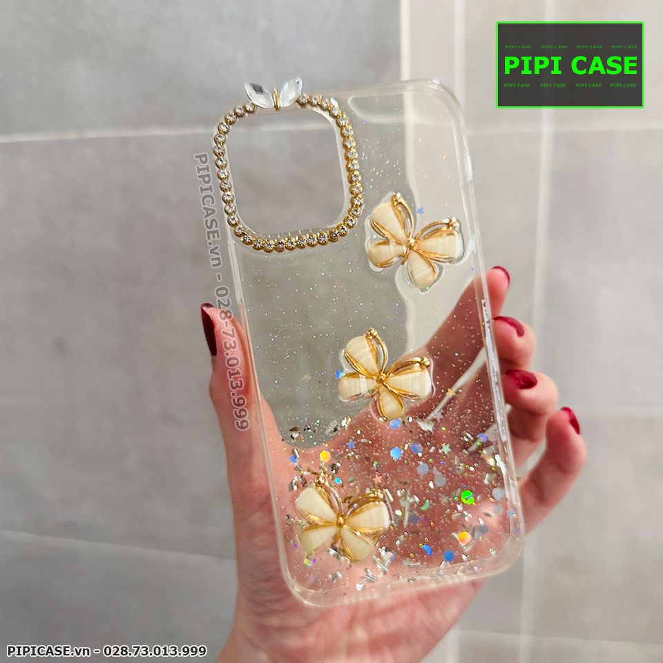 Ốp Lưng iPhone 11 Pro Max - Bow - Vàng