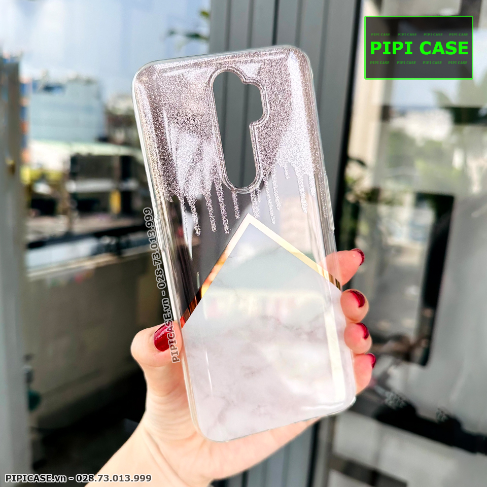 Ốp Lưng Oppo A5 2020 / A9 2020 - Sao Băng - Vàng