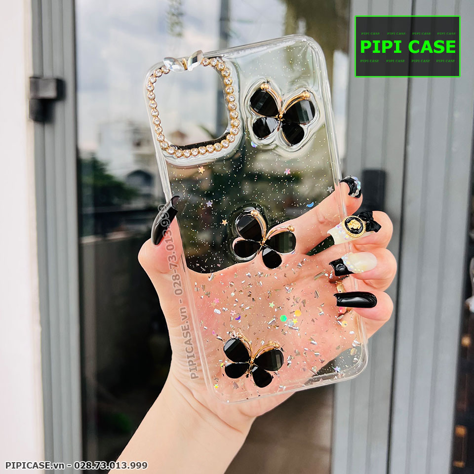 Ốp Lưng iPhone 11 - Bow - Đen