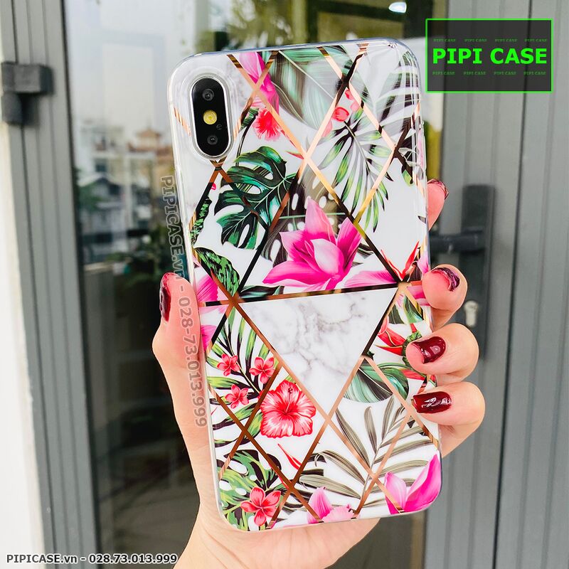Ốp Lưng iPhone X / XS - Flower - Hình 2