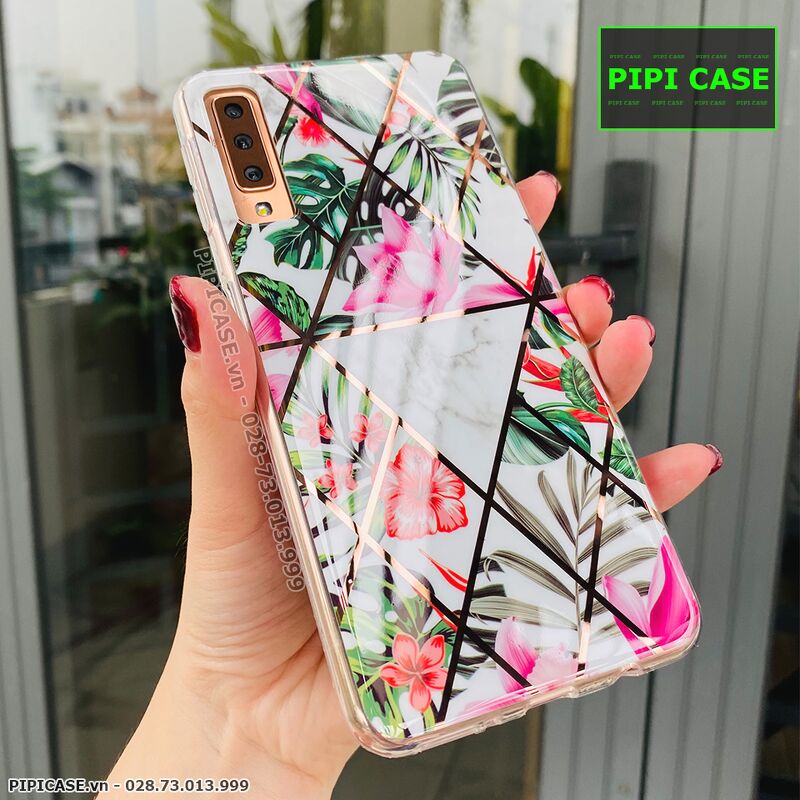 Ốp Lưng Samsung A7 2018 - Flower - Hình 2