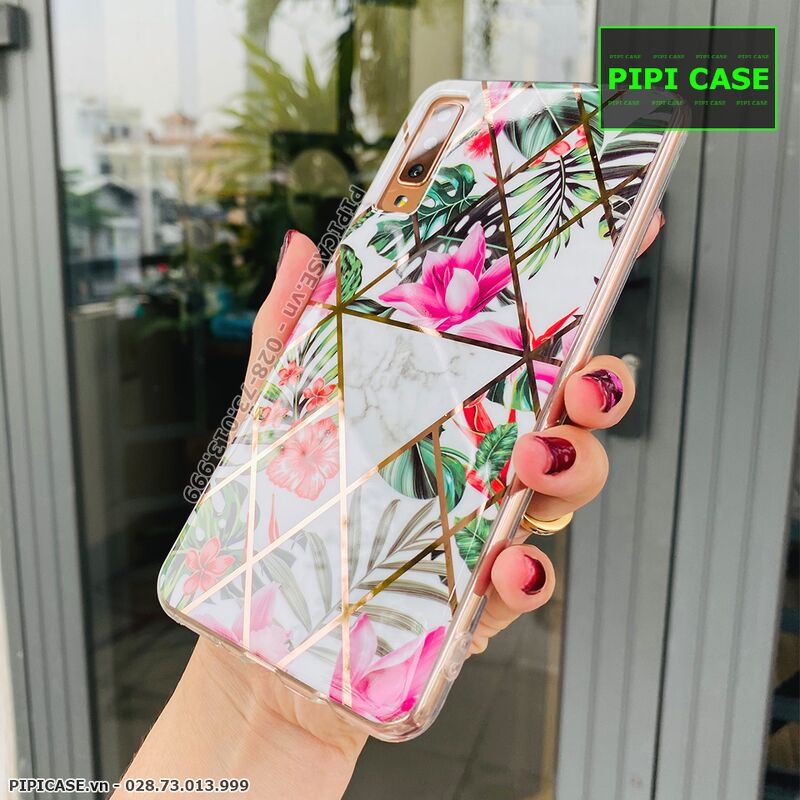 Ốp Lưng Samsung A7 2018 - Flower - Hình 2