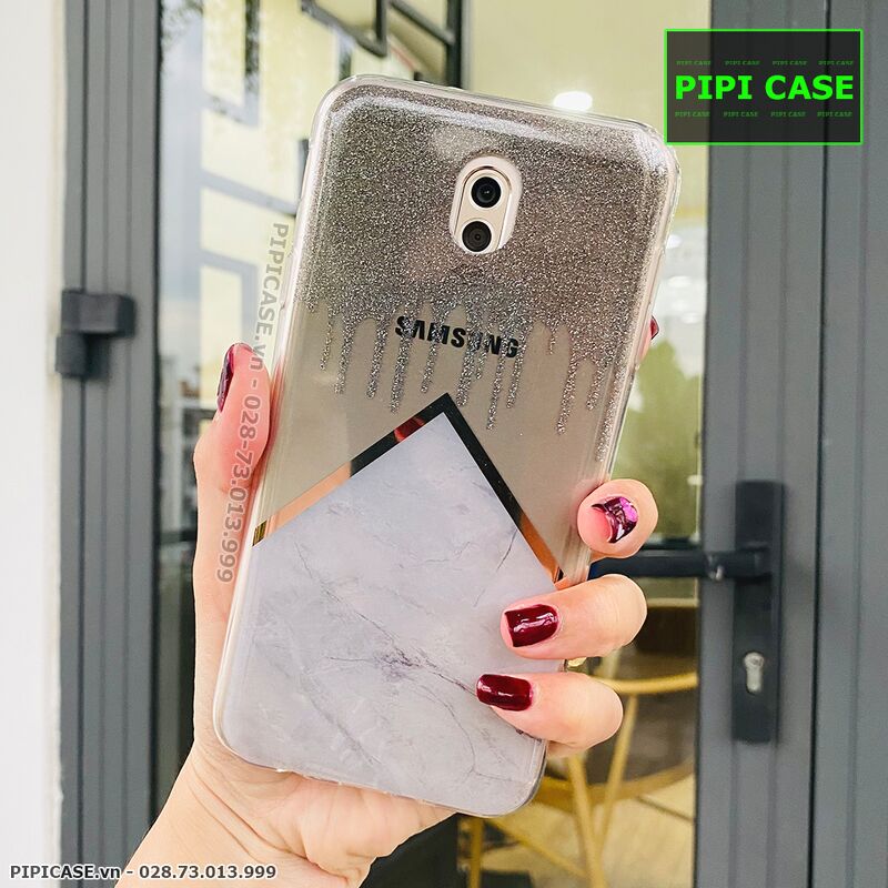 Ốp Lưng Samsung J7 Pro - Sao Băng - Xám