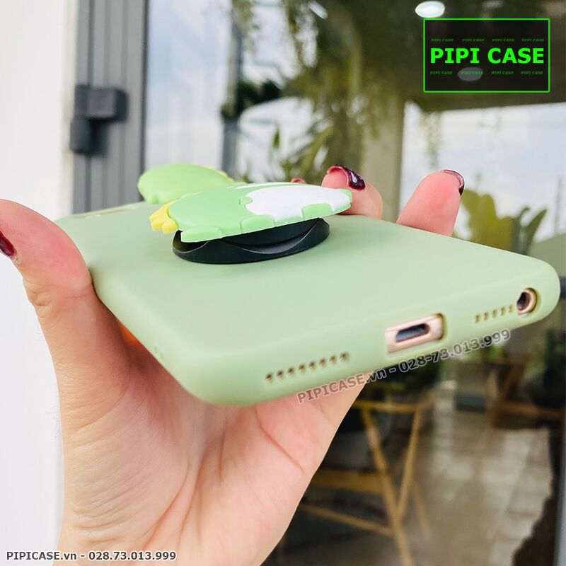Ốp Lưng Oppo F1s - Pop Khủng Long - Xanh