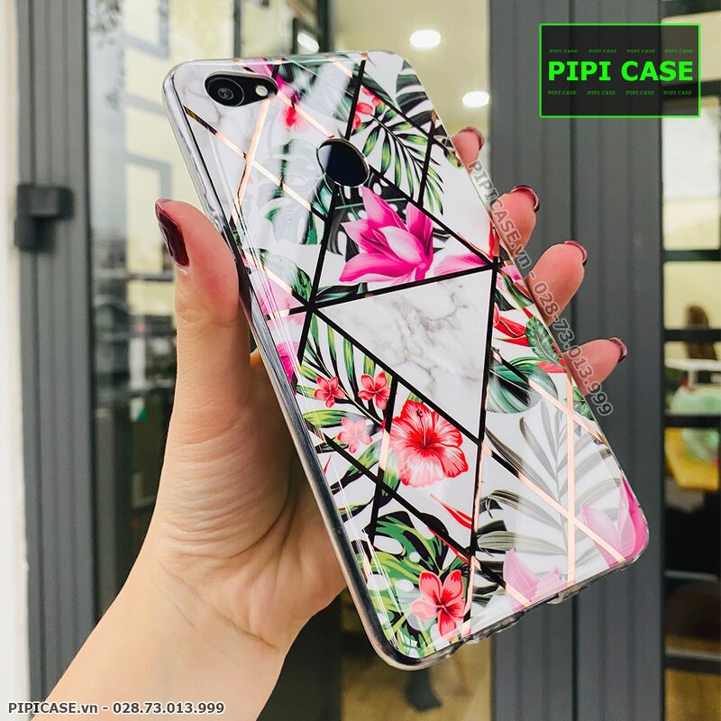 Ốp Lưng Oppo F7 - Flower - Hình 2
