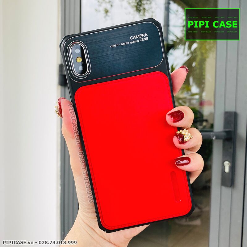 Ốp Lưng iPhone X / XS - Strong Man - Đỏ