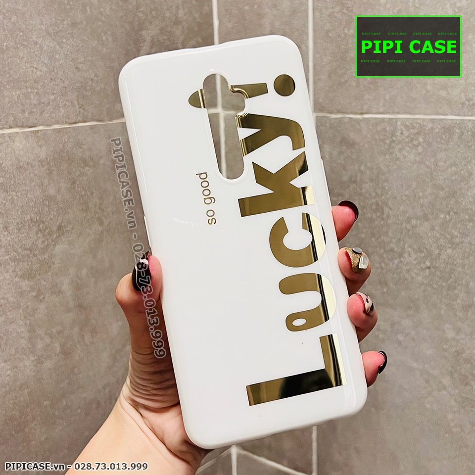 Ốp Lưng Oppo Reno 2F - Lucky - Trắng
