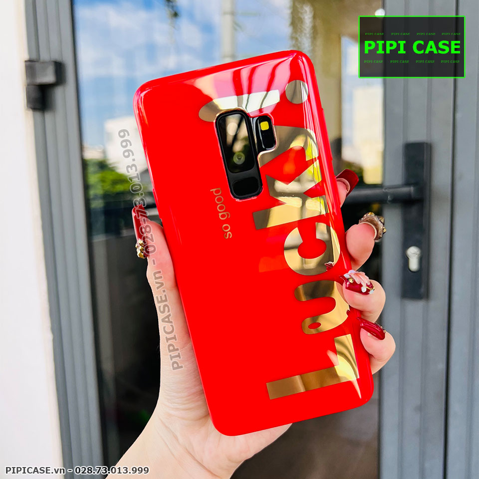 Ốp Lưng Samsung S9 Plus - Lucky - Đỏ