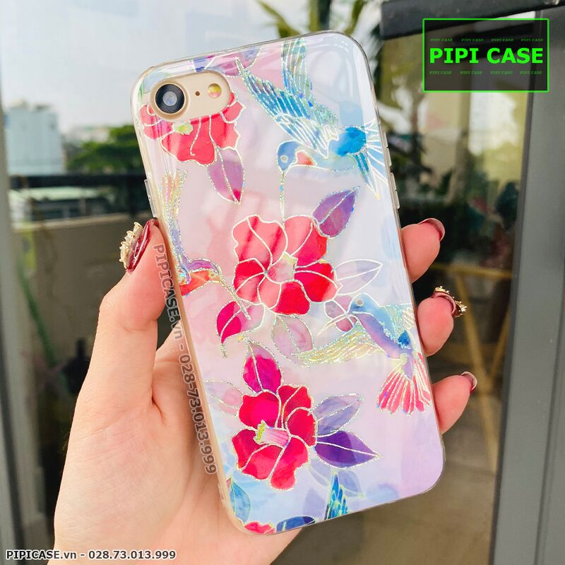 Ốp Lưng iPhone 7 / 8 - Hoa Xuân - 7 Màu
