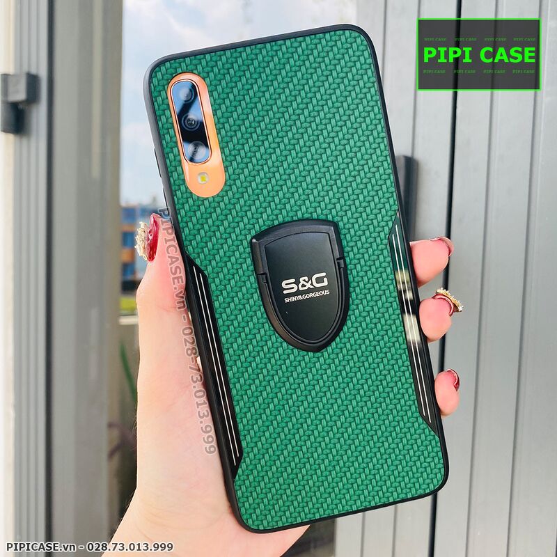 Ốp Lưng Samsung A70 - Hero Man - Xanh Lá