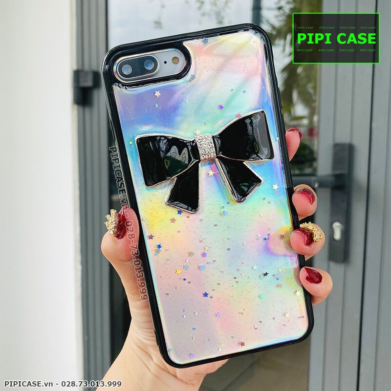 Ốp Lưng iPhone 8 Plus - Baby Girl - Đen