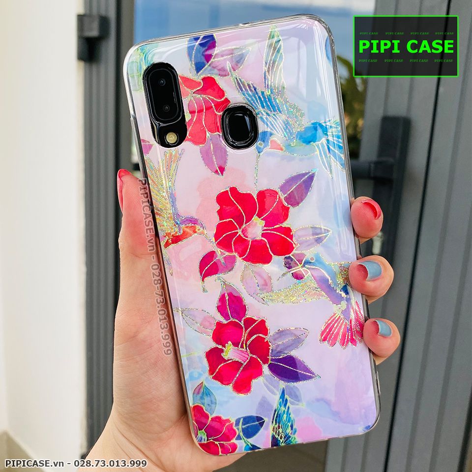 Ốp Lưng Samsung A20 / A30 - Hoa Xuân - 7 Màu