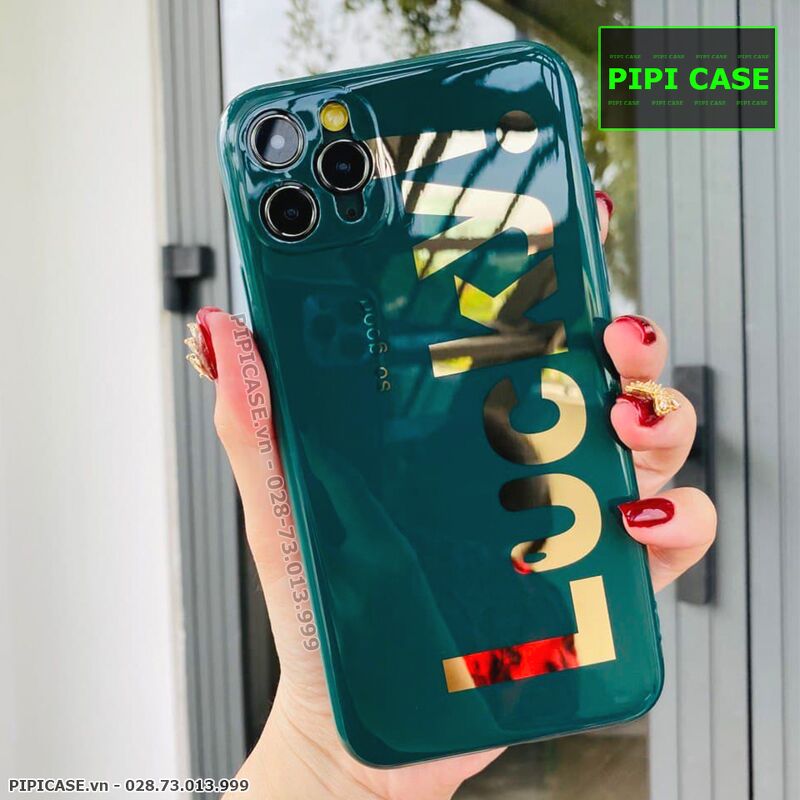 Ốp Lưng iPhone 11 Pro Max - Lucky - Xanh Lá