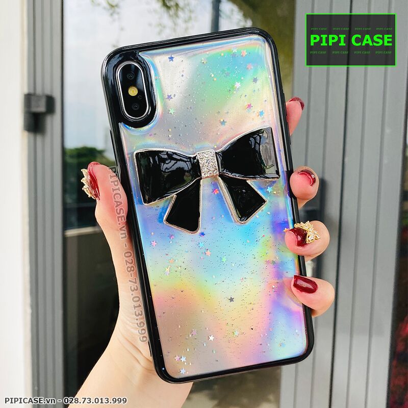 Ốp Lưng iPhone XS Max - Baby Girl - Đen