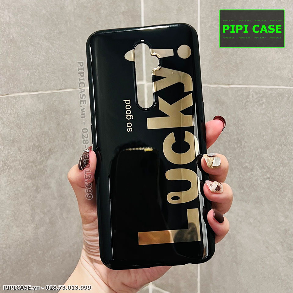 Ốp Lưng Oppo Reno 2F - Lucky - Đen