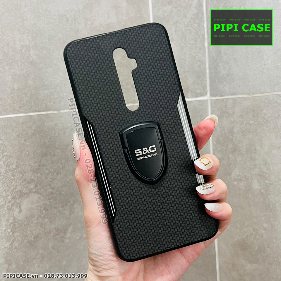 Ốp Lưng Oppo Reno 2F - Hero Man - Đen