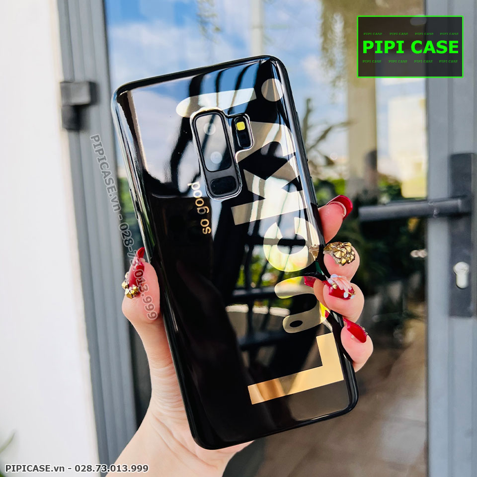 Ốp Lưng Samsung S9 Plus - Lucky - Đen
