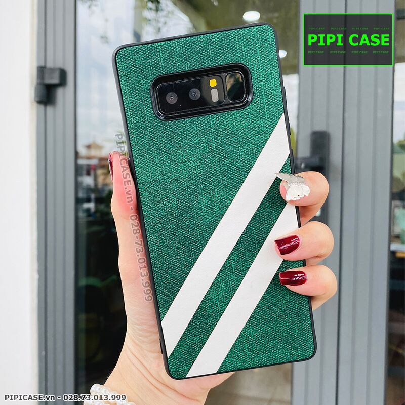 Ốp Lưng Samsung Note 8 - Spider Man - Xanh Lá