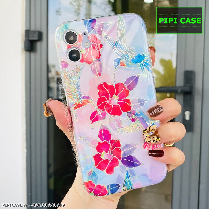 Ốp Lưng iPhone 11 - Hoa Xuân - 7 Màu