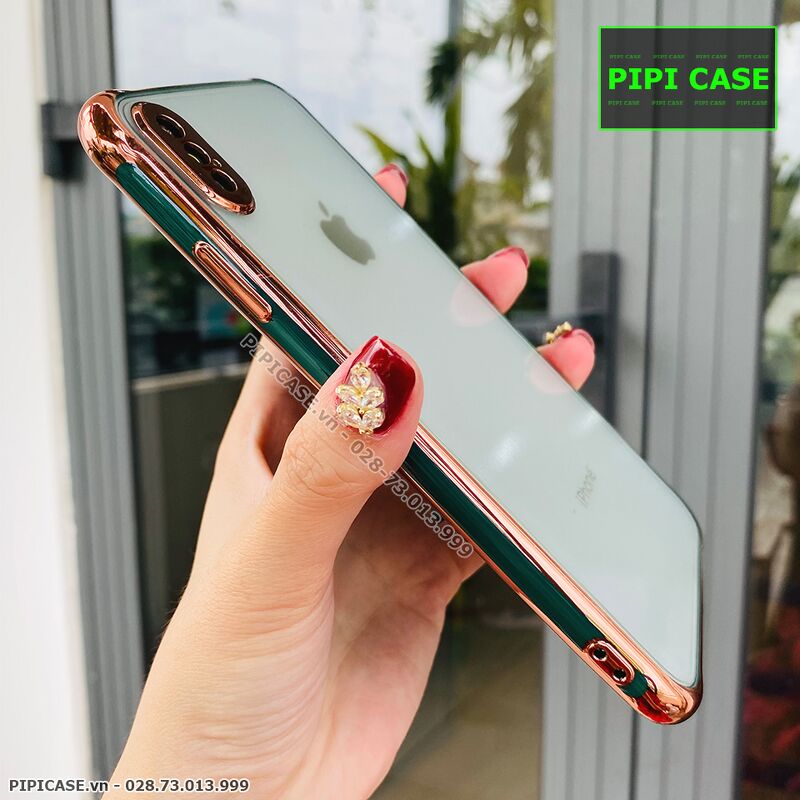Ốp Lưng iPhone XS Max - Highlands - Xanh Lá