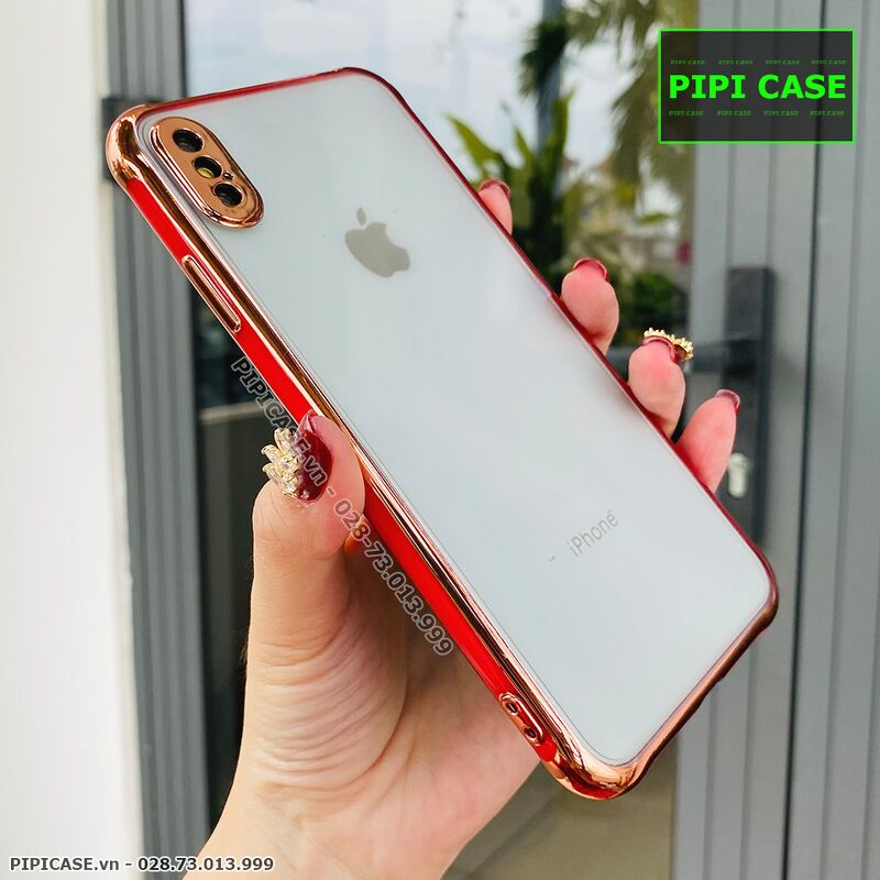 Ốp Lưng iPhone XS Max - Highlands - Đỏ
