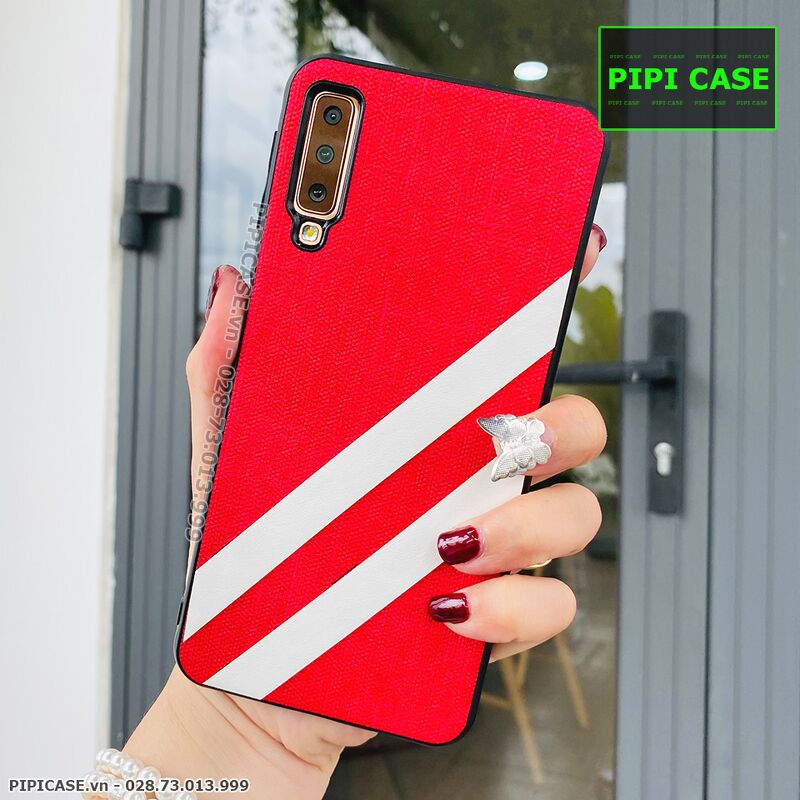 Ốp Lưng Samsung A7 2018 - Spider Man - Đỏ