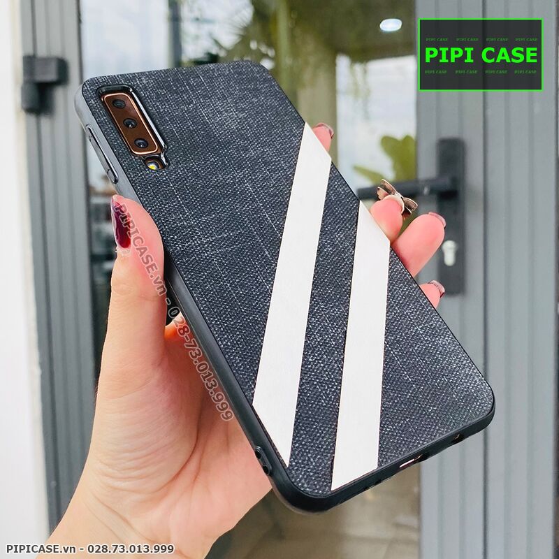 Ốp Lưng Samsung A7 2018 - Spider Man - Đen