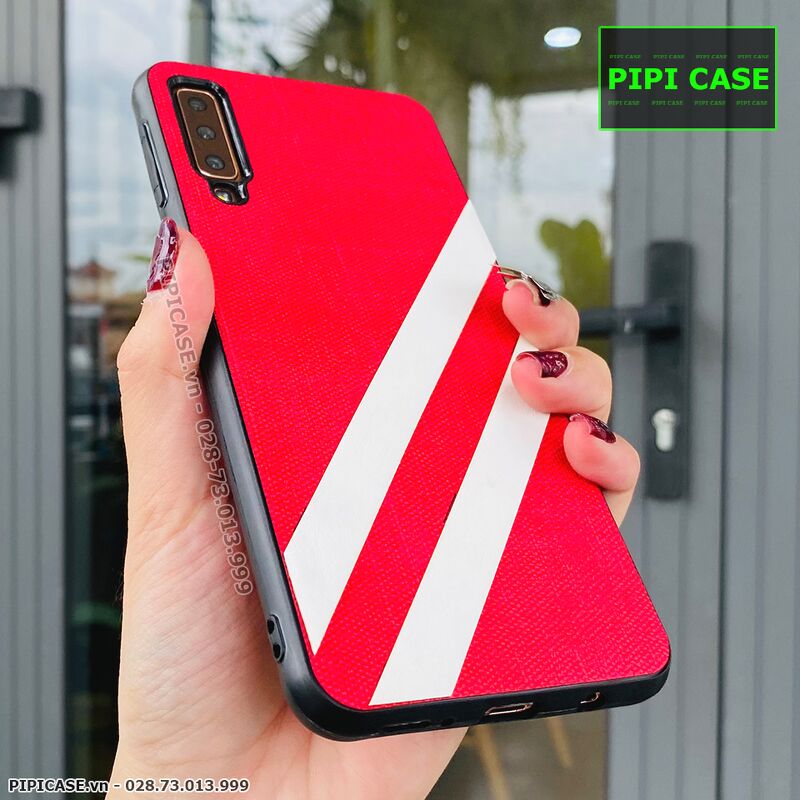 Ốp Lưng Samsung A7 2018 - Spider Man - Đỏ