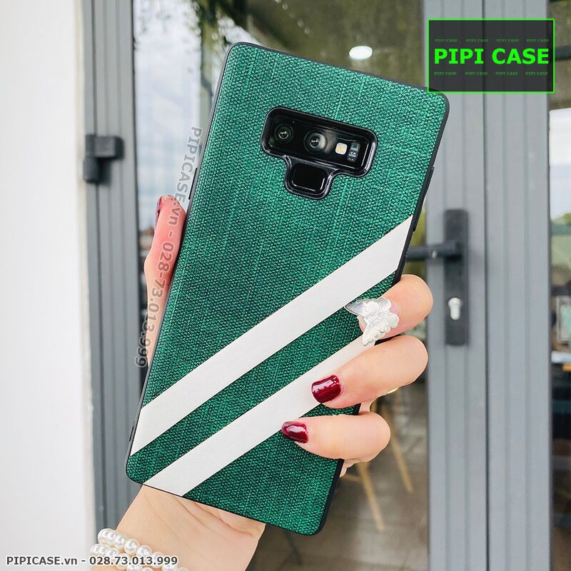 Ốp Lưng Samsung Note 9 - Spider Man - Xanh Lá