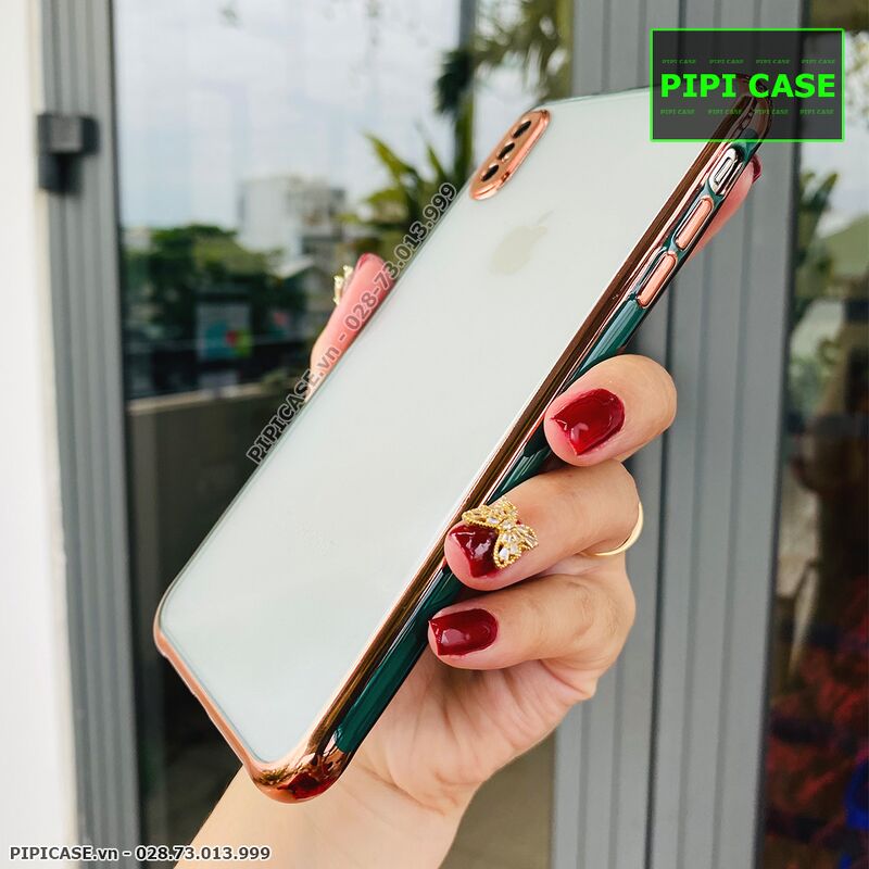 Ốp Lưng iPhone XS Max - Highlands - Xanh Lá
