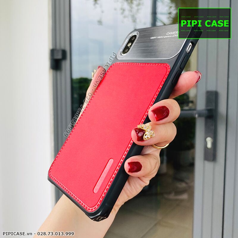 Ốp Lưng iPhone XS Max - Strong Man - Đỏ