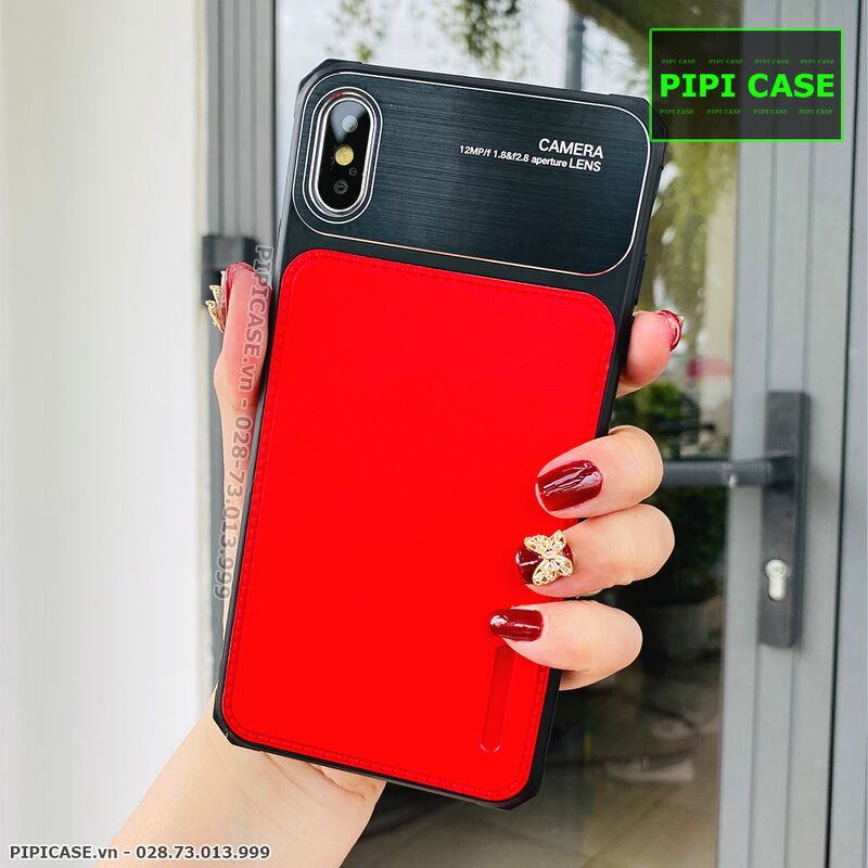 Ốp Lưng iPhone XS Max - Strong Man - Đỏ