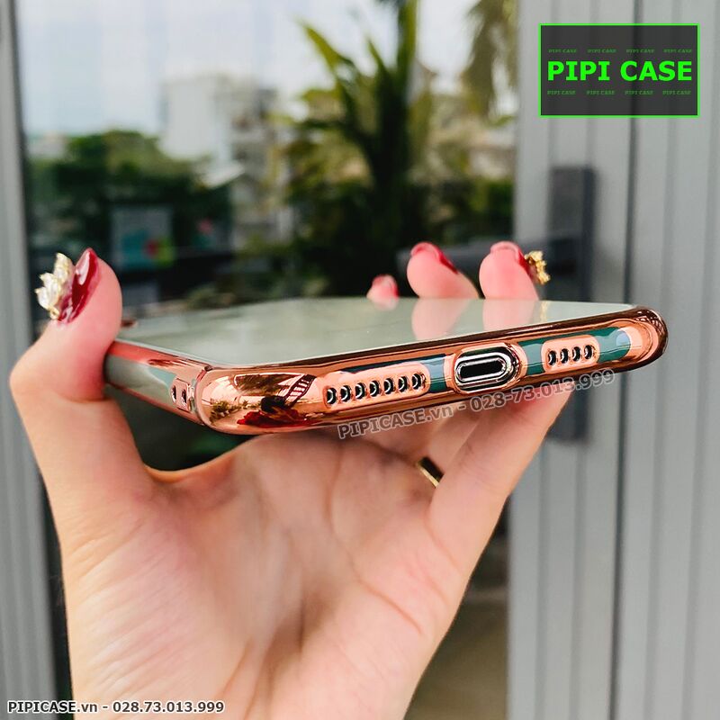 Ốp Lưng iPhone XS Max - Highlands - Xanh Lá